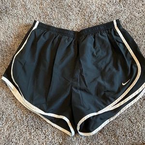 Black and white Nike dry fit shorts